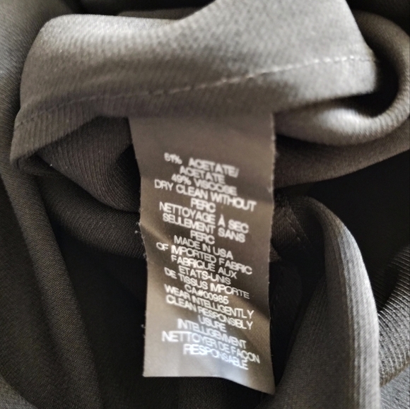 Zero + Maria Cornejo Black Crepe Jumpsuit M Last Chance - Picture 6 of 6